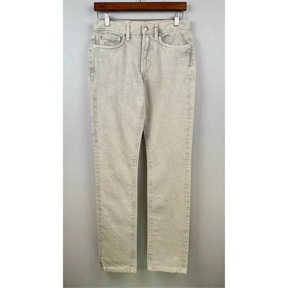 Outerknown S.E.A. Jeans Men's Drifter Tapered  Fit Gray 5-Pocket